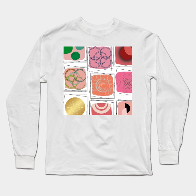 Cool  pinky cozy patchwork Long Sleeve T-Shirt by FilMate